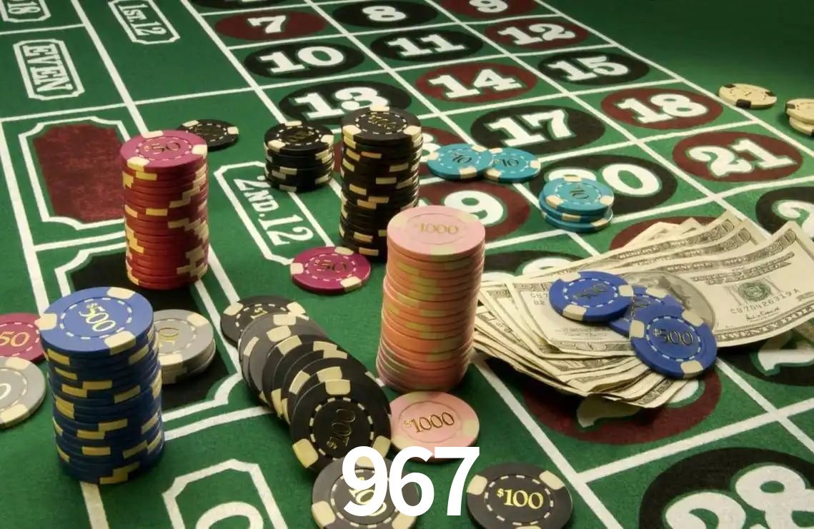 Sinta a adrenalina dos jogos de cassino com 967